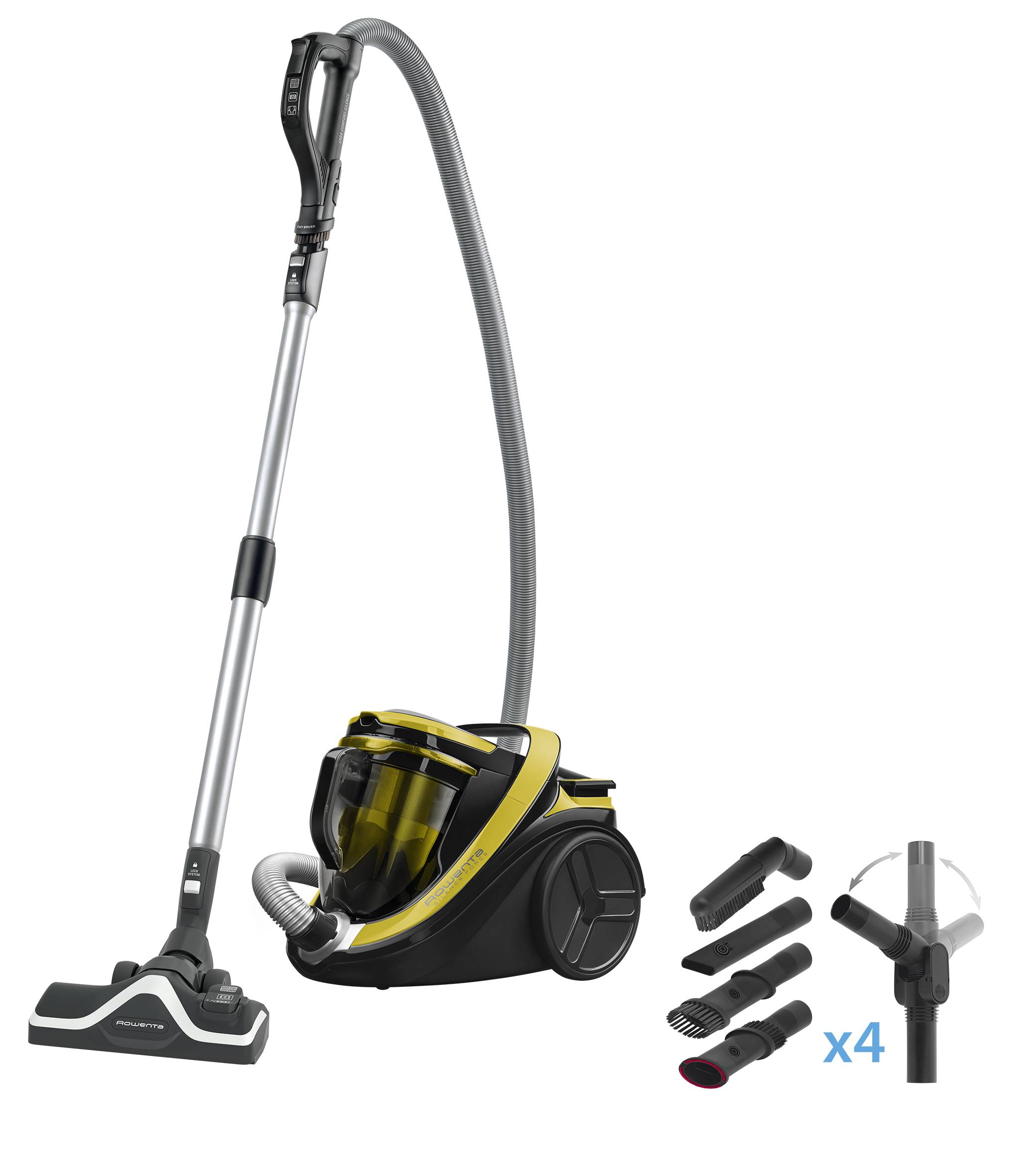 Silence Force Cyclonic RO7634 stofzuiger zonder zak