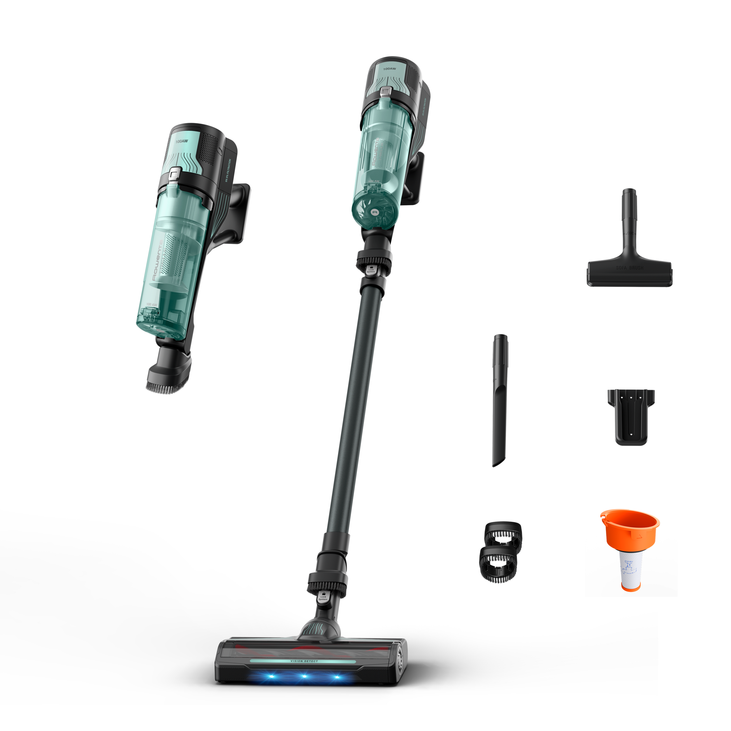 X-Force 8.80 Allergy RH1831 Steelstofzuiger