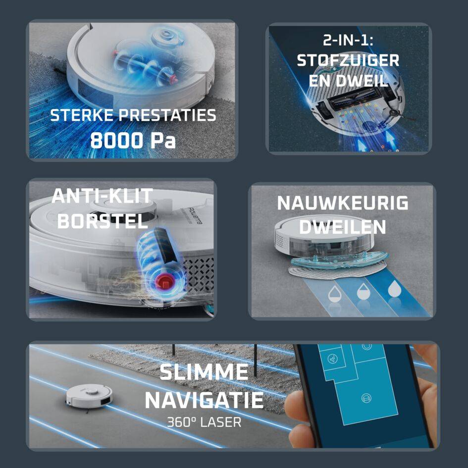 X-Plorer Serie 280 RR88H7 Robotstofzuiger