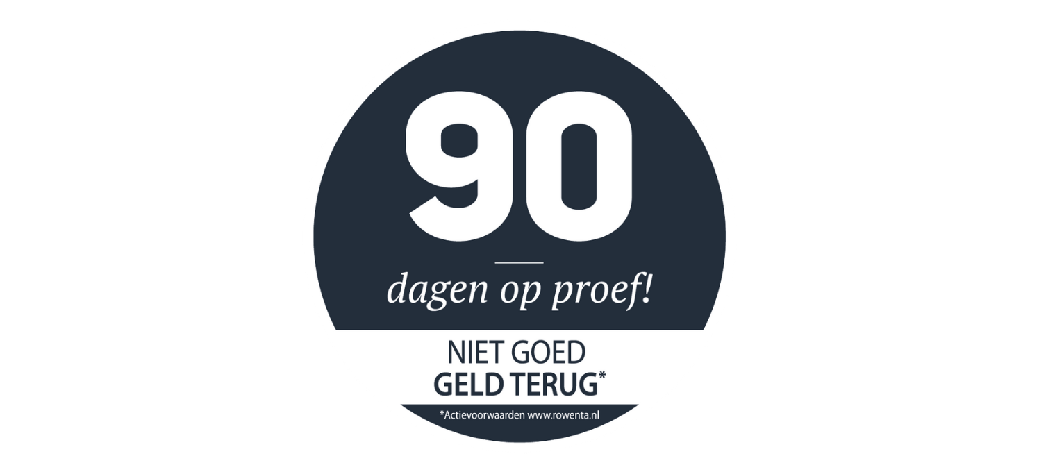 Rowenta stofzuigers en reinigers 90 dagen op proef